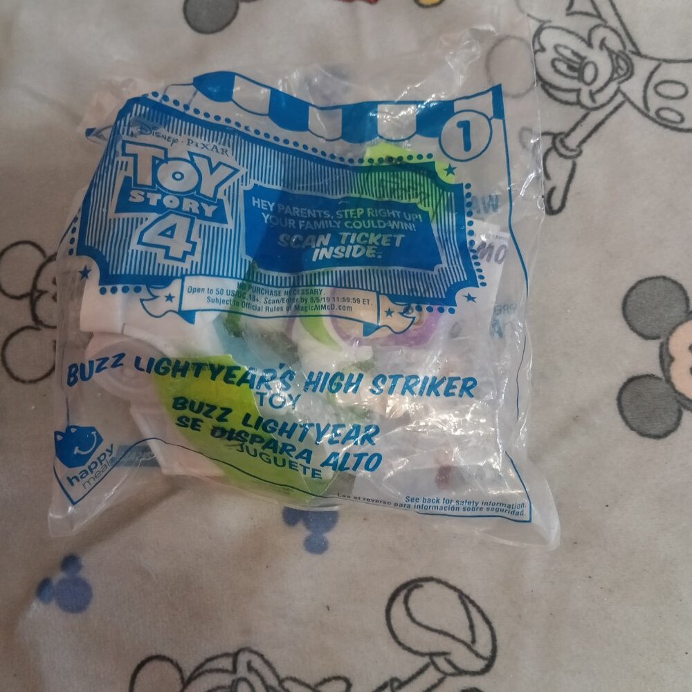 McDonald's, Toy Story, Buzz Lightyear, High Striker #1 Toy